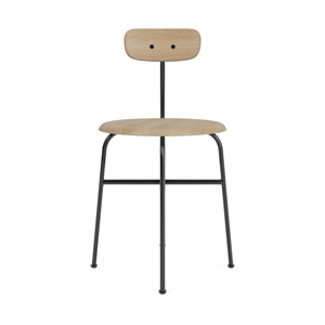 Silla de Comedor Audo Afteroom Negro/ Roble Natural