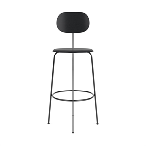 Taburete de Bar Audo Afteroom Plus Alt.106 Madera de Fresno Negro en Negro