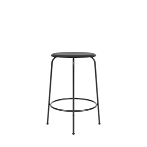 Taburete de Bar Audo Afteroom Alt.63 de Madera de Fresno Negro en Negro