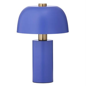 Cozy Living Lulu Lámpara de Mesa Azul Cobalto
