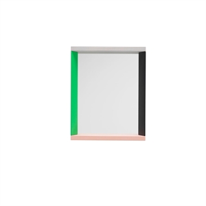 Vitra Color Frame Espejo Pequeño Verde/ Rosa