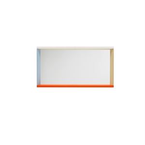 Vitra Color Frame Espejo Azul Medio/Naranja