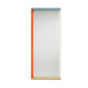 Vitra Color Frame Espejo Grande Azul/ Naranja