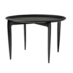 Mesa de Centro Fritz Hansen Tray Negro Ø60