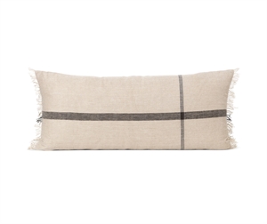 Ferm Living Cojín Calm 88x38 Camel/ Negro