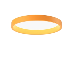 Lámpara de Techo Semiempotrada Louis Poulsen LP Circle Ø45 3000K con Interruptor Dali - Amarillo Tenue