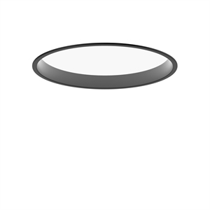 Lámpara de Techo Empotrada Louis Poulsen LP Circle Ø26, 3000K, con Interruptor Dali, Negro