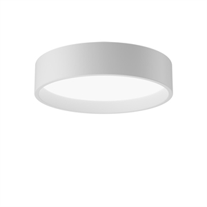 Lámpara de Techo Circular Louis Poulsen LP con Difusor Prismático Ø26, 3000 K y Interruptor Dali/ Blanco Tenue