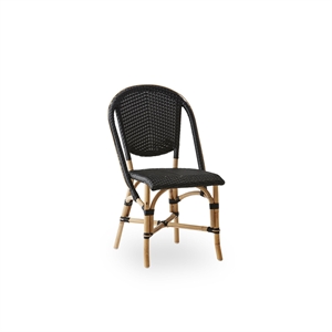 Sika-Design Silla de Café Sofie Negro