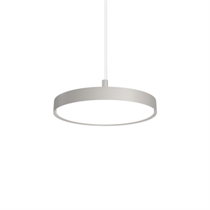 Lámpara Colgante Louis Poulsen LP Slim Ø44 3000K y Aluminio Crudo Oscuro Dali