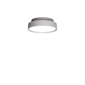 Lámpara de techo redonda Louis Poulsen LP Slim Ø25 3000K y Aluminio oscuro Dali