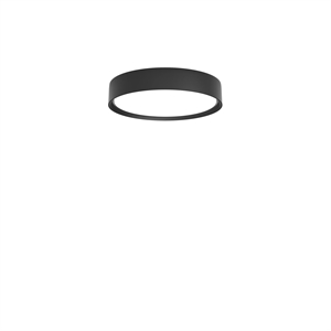 Lámpara de Techo Louis Poulsen LP Slim Semiempotrada Ø25 3000K y Dali Negro