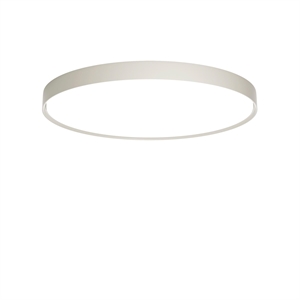 Lámpara de Techo Louis Poulsen LP Slim Semiempotrada Ø68 3000K y Dali, Aluminio Crudo Oscuro