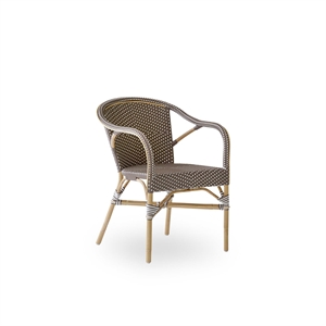 Sika-Design Silla de Café Madeleine Gris Pardo