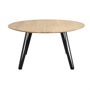 Mesa de Comedor Muubs Space Ø150 Roble Natural Aceitado