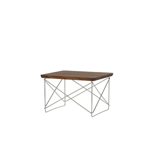 Mesa Auxiliar Vitra LTR, Mesita de Noche/auxiliar, Nuez Oscuro/acero Inoxidable