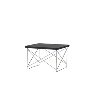 Vitra Occasional Table LTR Mesita de Noche/auxiliar Roble oscuro/Acero Inoxidable
