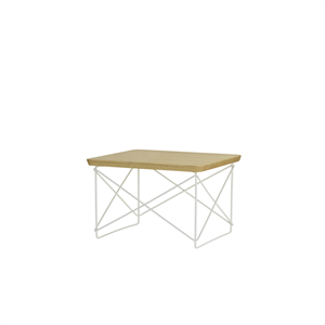 Vitra Occasional Table LTR Mesita de noche/Mesa Auxiliar Castaño Natural/ Blanco