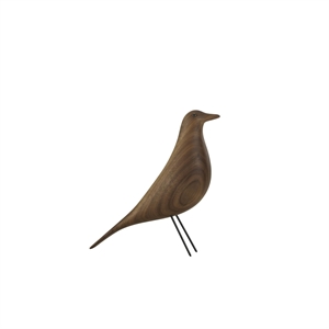 Escultura de pájaro de la Casa Eames de Vitra en Nuez oscuro