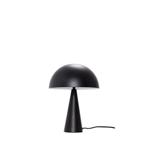 Hübsch Mush Lámpara de Mesa Mini Negro