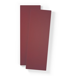 Estantería Departamental para Armario Grande con 2 Puertas, Juego de 2, Color Burdeos