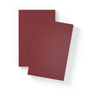 Estante Departamental para Gabinete Grande con 1 Puerta, Juego de 2, Color Burdeos