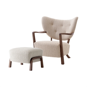 &Tradition Wulff ATD2 Sillón Karakorum 003/ Nuez Incl. ATD3 Soplo