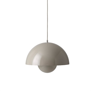 &Tradition Flowerpot VP7 Lámpara Colgante Gris Beige