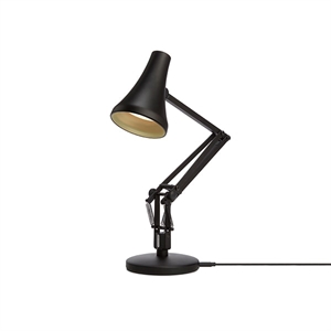 Anglepoise 90 Mini Mini Lámpara de Mesa Negro Carbón Y Negro Negro Carbón Y Negro