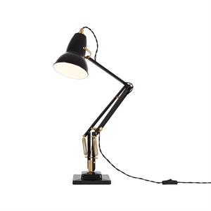 Anglepoise Original 1227 Lámpara de Mesa Latón Negro Azabache