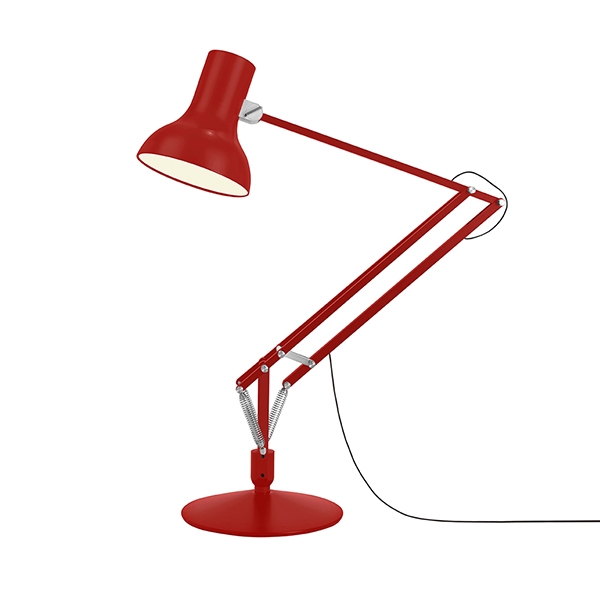 Anglepoise Type L Mpara De Pie Gigante Rojo Escarlata