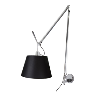 Artemide Tolomeo Mega Wall Lamp Black Shade