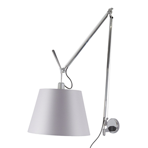 Artemide Tolomeo Mega Lámpara de Pared Negro/ Satinado 42cm