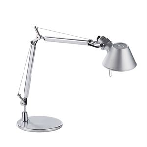 Artemide Tolomeo Micro Table Lamp Aluminium