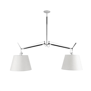 Artemide Tolomeo Lámpara Colgante Basculante Satinado Ø42