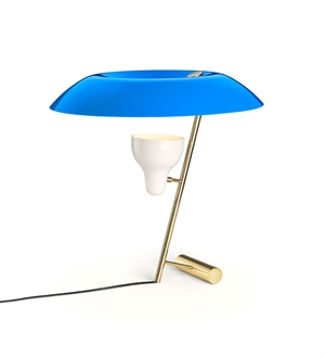 Astep Model 548 Lámpara de Mesa Latón/ Azul