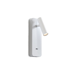 Astro Enna Surface Lámpara de Pared USB Blanco Mate