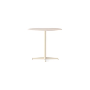 Mesa de comedor Audo Nook Ø80 Marfil/ Arena
