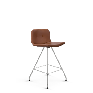 Taburete de Bar Bajo Primum de Bent Hansen en Acero inoxidable/Zenso 3 223