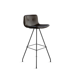Taburete de Bar Alto Primum de Bent Hansen, Negro/Zenso 3 230