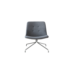 Sillón Primum de Bent Hansen en Acero inoxidable/Hallingdal 65-116