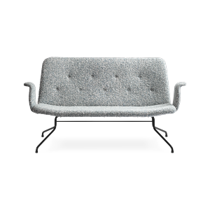 Sofá Bent Hansen Primum Negro/ Fluffy 50