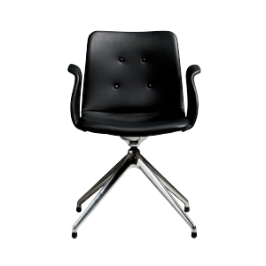 Silla de Comedor Bent Hansen Primum de 4 Estrellas en Acero pulido/Zenso 3 207