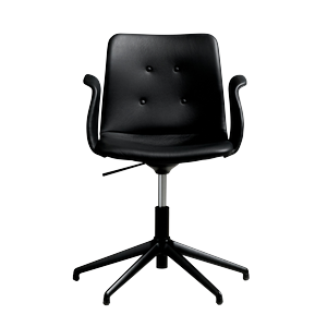 Silla Giratoria Bent Hansen Primum de 5 Estrellas con Base Giratoria Negro/Zenso 3 207