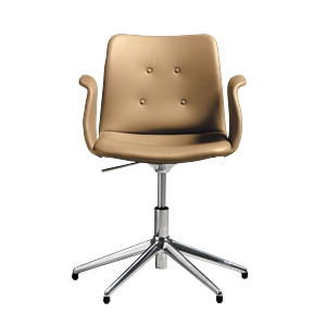 Silla Giratoria Bent Hansen Primum de 5 Estrellas con Asiento Giratorio de Acero pulido/Zenso 3 261