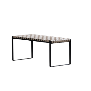 Banco Trenzado Bent Hansen de Nailon Negro