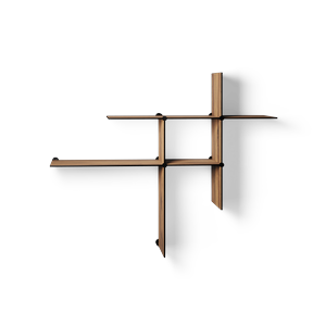 Estante de Pared Bent Hansen Up The Wall en Nuez