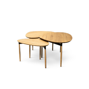Mesa de Centro Bent Hansen Forma de Roble