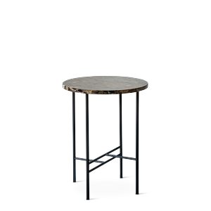 Mesa de Centro Bent Hansen Metro 45/55 Mármol Emperador/Marrón Oscuro