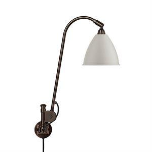 Bestlite BL6 Wall lamp Black Brass & White